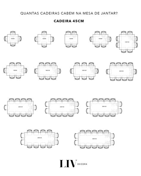 Medidas Para Mesa De Jantar Qual O Modelo Ideal Liv Decora