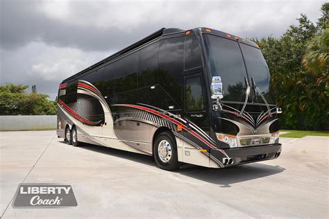 Liberty Coach 5382 Exterior Overview Custom Luxury Motorcoach