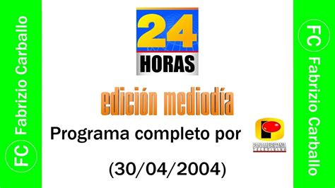 24 Horas Edición Mediodía Programa completo por Panamericana