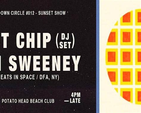 SUN DOWN CIRCLE HOT CHIP Dj Set TIM SWEENEY City Nomads