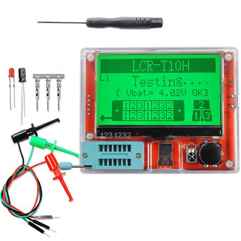 Affordable LCR T10H Transistor Tester Multi Function Capacitance