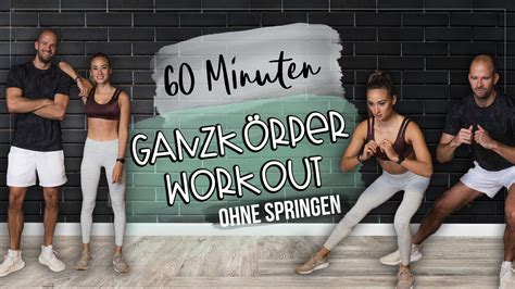 60 Minuten Workout Bauch Beine Po And Oberkörper Zuhause Trainieren Ohne Springen Workout