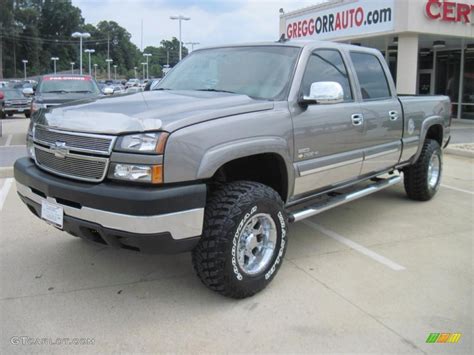 2006 Graystone Metallic Chevrolet Silverado 2500hd Lt Crew Cab 32268984 Car