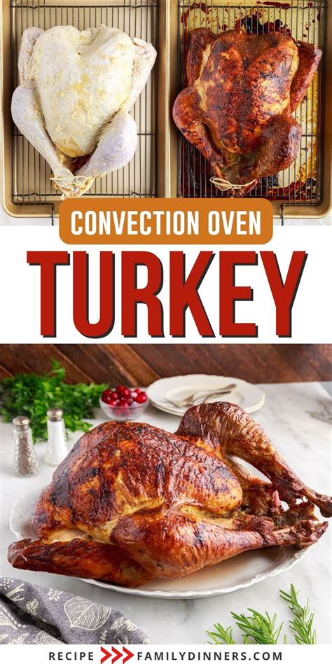 Convection Oven Roasted Turkey Comes Out Crispy And Golden Brown With