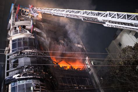 Fire At Shopping Mall In Bangladesh S Capital Kills At Least People