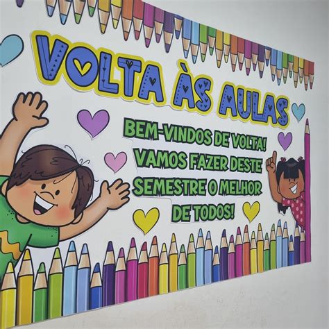 PAINEL VOLTA ÀS AULAS Atividades Educativas Tio Edy Tia Anne