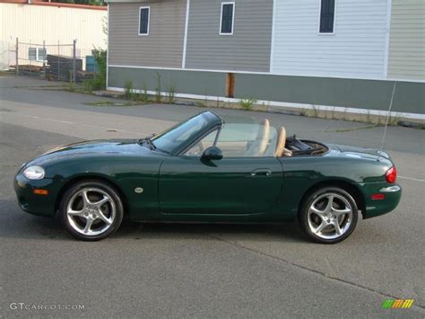 British Racing Green Mazda Mx Miata Special Edition Roadster