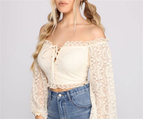 Lovin Lace Crochet Crop Top