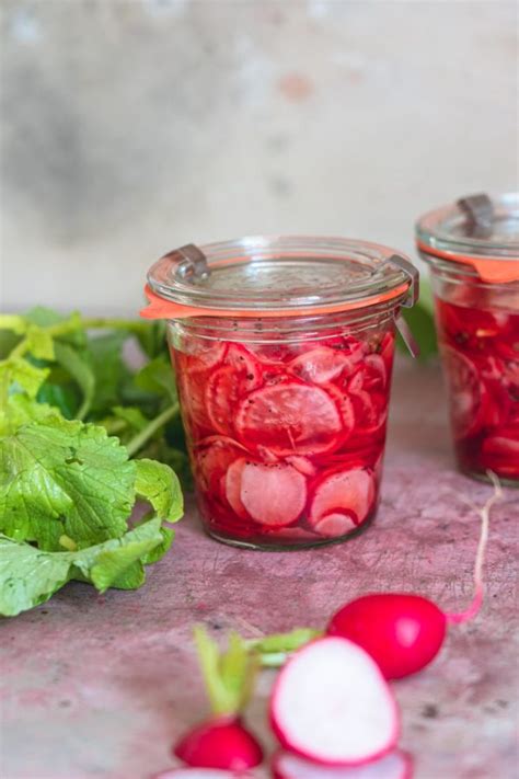 Eingelegte Radieschen süß sauer sehr lecker und einfach