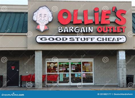 Ollie S Bargain Outlet Store Front Editorial Photography Image Of