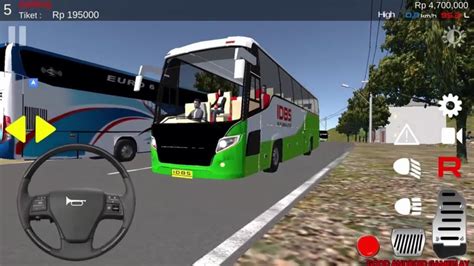 Idbs Bus Simulator Rosalia Indah Telolet Android Gameplay Fhd Youtube