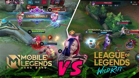 MOBILE LEGENDS VS LEAGUE OF LEGENDS WILD RIFT INDONESIA IPhone Wired