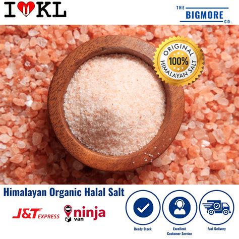 Ready Stock G Organic Halal Natural Himalayan Pink Rock Salt