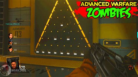 Advanced Warfare Carrier Exo Zombies Gameplay New Dlc Early