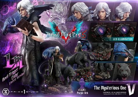 Devil May Cry 5 Statue 14 V Devil Trigger Color Version 58 Cm Prime 1