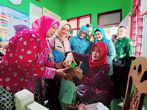 Pemkab Antusiasme Tinggi Capaian SUB PIN Polio Putaran Pertama Di