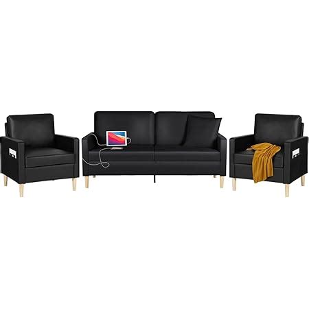 Amazon Jiasting Mid Century Loveseat Sofa And Accent Chairs