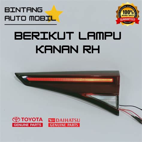 Jual Reflektor Bagasi Xenia 2022 Original Lampu Reflektor Bagasi Avanza