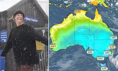 Sydney Melbourne Brisbane Weather Cold Blast Warning Issued Daily