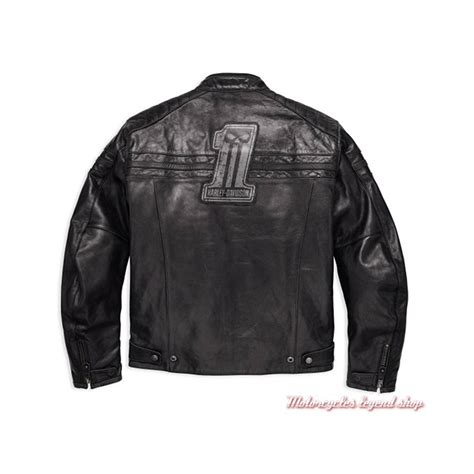 Blouson Cuir One Skull Harley Davidson Homme Motorcycles Legend Shop