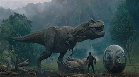 Jurassic World Fallen Kingdom Trailer Chris Pratt Is The Guardian Of