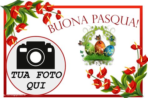 Buona Pasqua Cornice Foto Crea Cartoline Personalizzate Con Foto