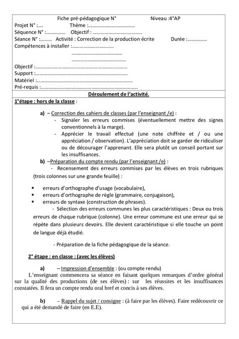 Fiche Préparation Conseil De Classe élève