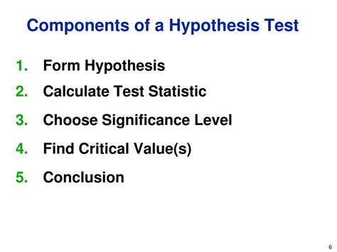 Ppt Chapter Hypothesis Testing Powerpoint Presentation Free