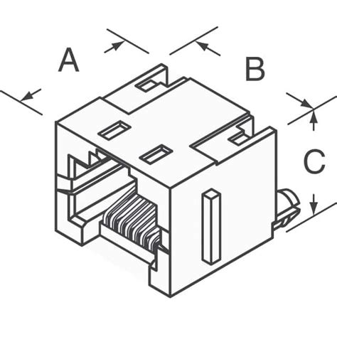 Rjhse 3381 Amphenol Icc Commercial Products 连接器，互连器件 Digikey