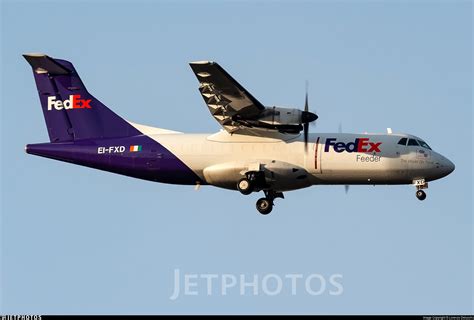 EI FXD ATR 42 300 F FedEx Feeder ASL Airlines Lorenzo Delucchi