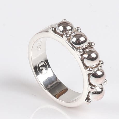 Ring Sterling Silver Victor Janson Cecilia Collection Smycken