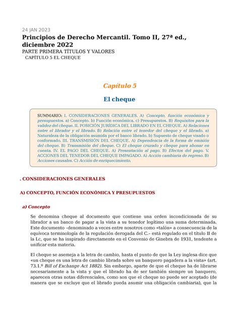 Tema Mercantil Ii Jan Principios De Derecho Mercantil Tomo