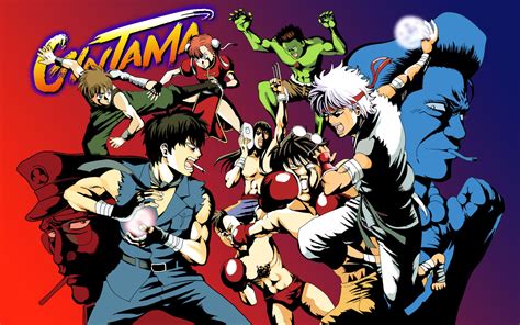 Sfondi Illustrazione Anime Cartone Animato Gintama I Fumetti