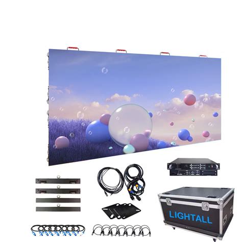 Outdoor Indoor Advertising Stage Rental Perimeter Full Color Led Screen