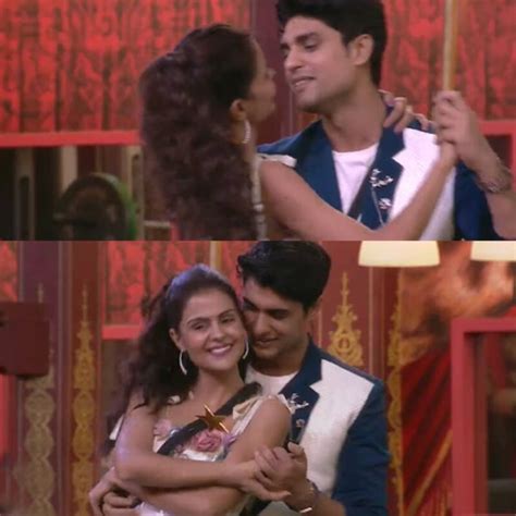 Bigg Boss 16 Priyanka Choudhary And Ankit Guptas Romantic Dance After