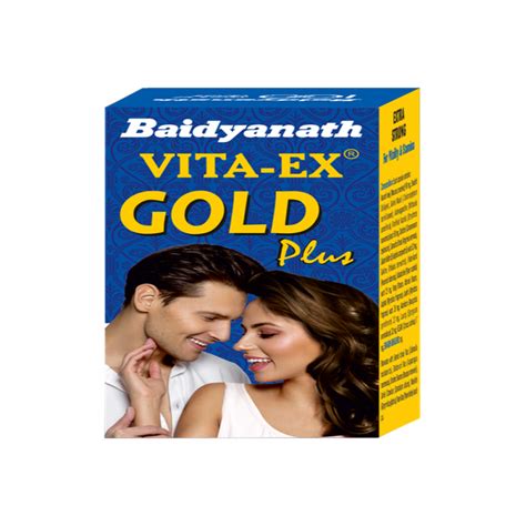 Baidyanath Vita Ex Gold Plus Capsules 20 Cap Veeha Beauty