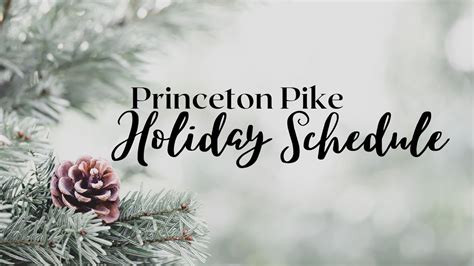 Princeton Pike Church Holiday Schedule Youtube