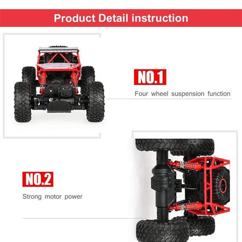 Rechargeable Rock Crawling Wd Ghz X Rally Car Remote