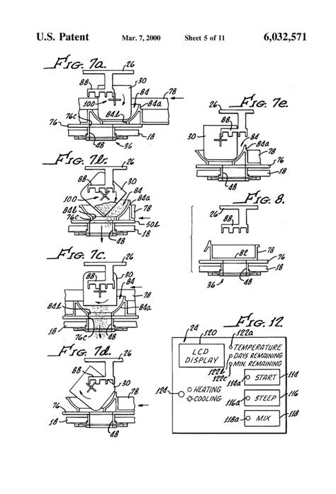 Patent No. 6032571A: Automated Home Beer Brewing Machine And Method