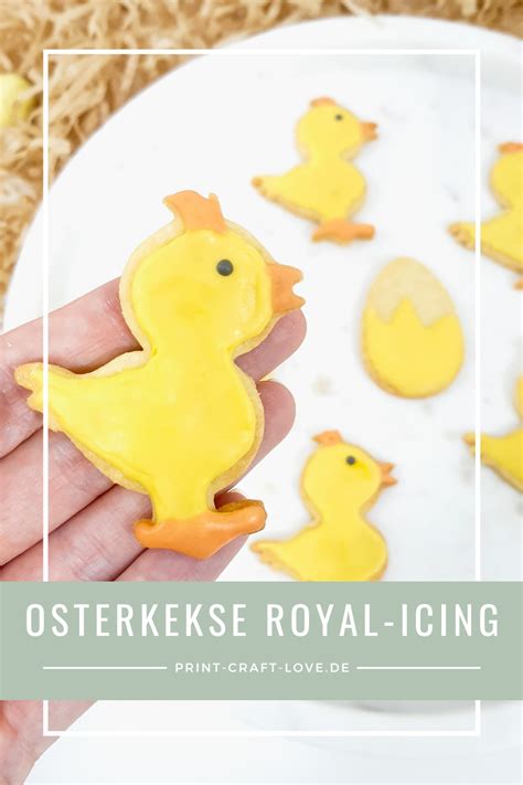 Wunderschöne Osterkekse mit Royal Icing Zuckerguss