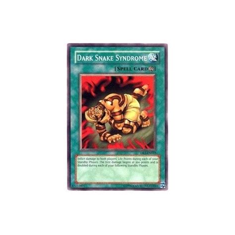 Yu Gi Oh Card Dr1 En035 Dark Snake Syndrome Chaos Cards