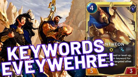 Pantheon Revealed Overwhelm Synergy Legends Of Runeterra Spoiler