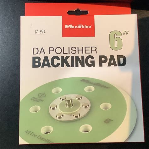 DA Polisher Backing Pad 6inch Smart Details Auto Spa Website