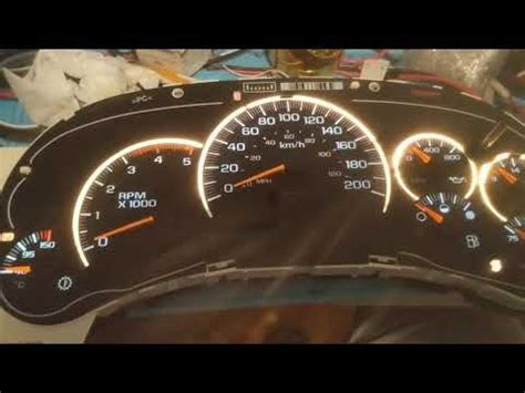 Pixeltek Dash Cluster Repair For Glen Gmc Sierra Instrument