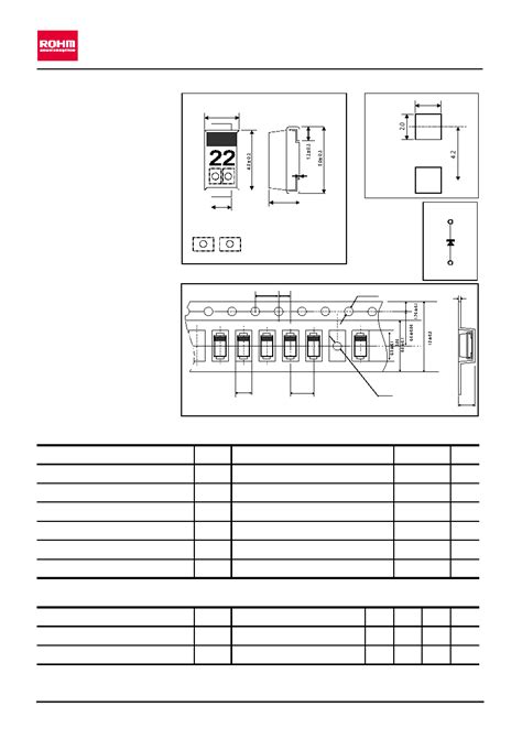 RB068L100 16 Datasheet 1 9 Pages ROHM Schottky Barrier Diode