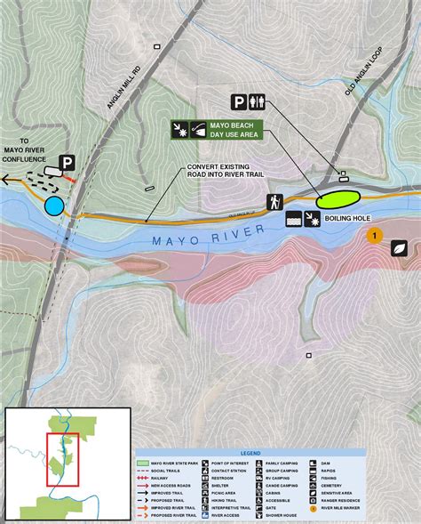 Mayo River State Park Master Plan By North Carolina Division Of Parks