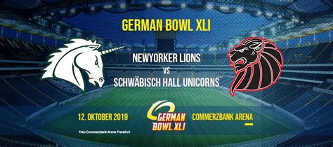 German Bowl Xli Kampf Der Gfl Giganten Mit Tollem Programm Afvd