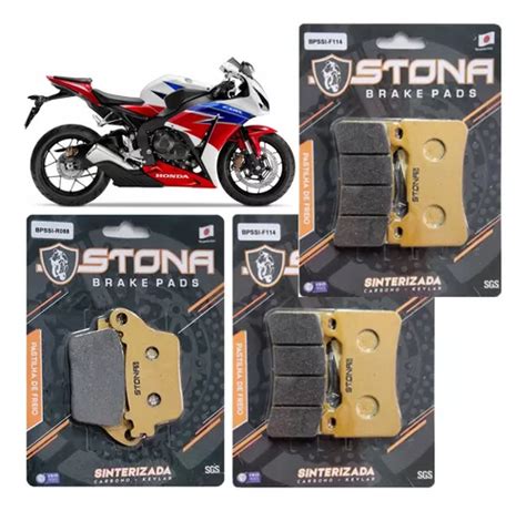 Pastilhas De Freio D T Sinter Stona Cbr Rr Fireblade