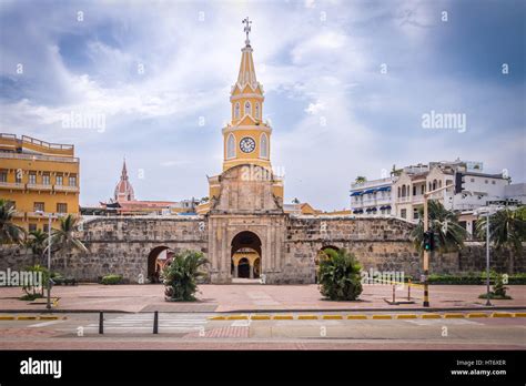 Torre Del Reloj Cartagena Colombia Fotograf As E Im Genes De Alta