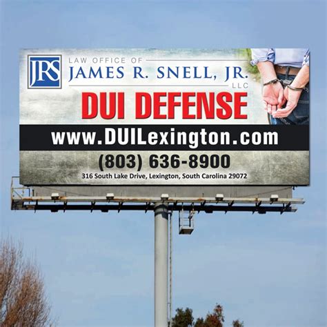 Dui Defense Billboard Signage Contest